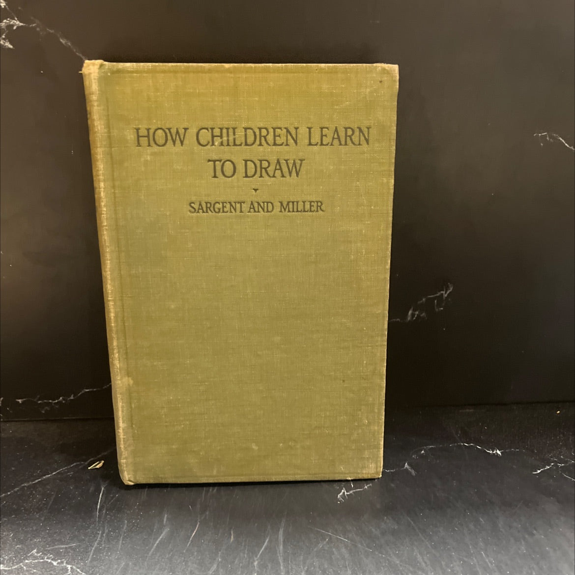 how children learn to draw book, by walter sargent, elizabeth e. miller, 1916 Hardcover image 1