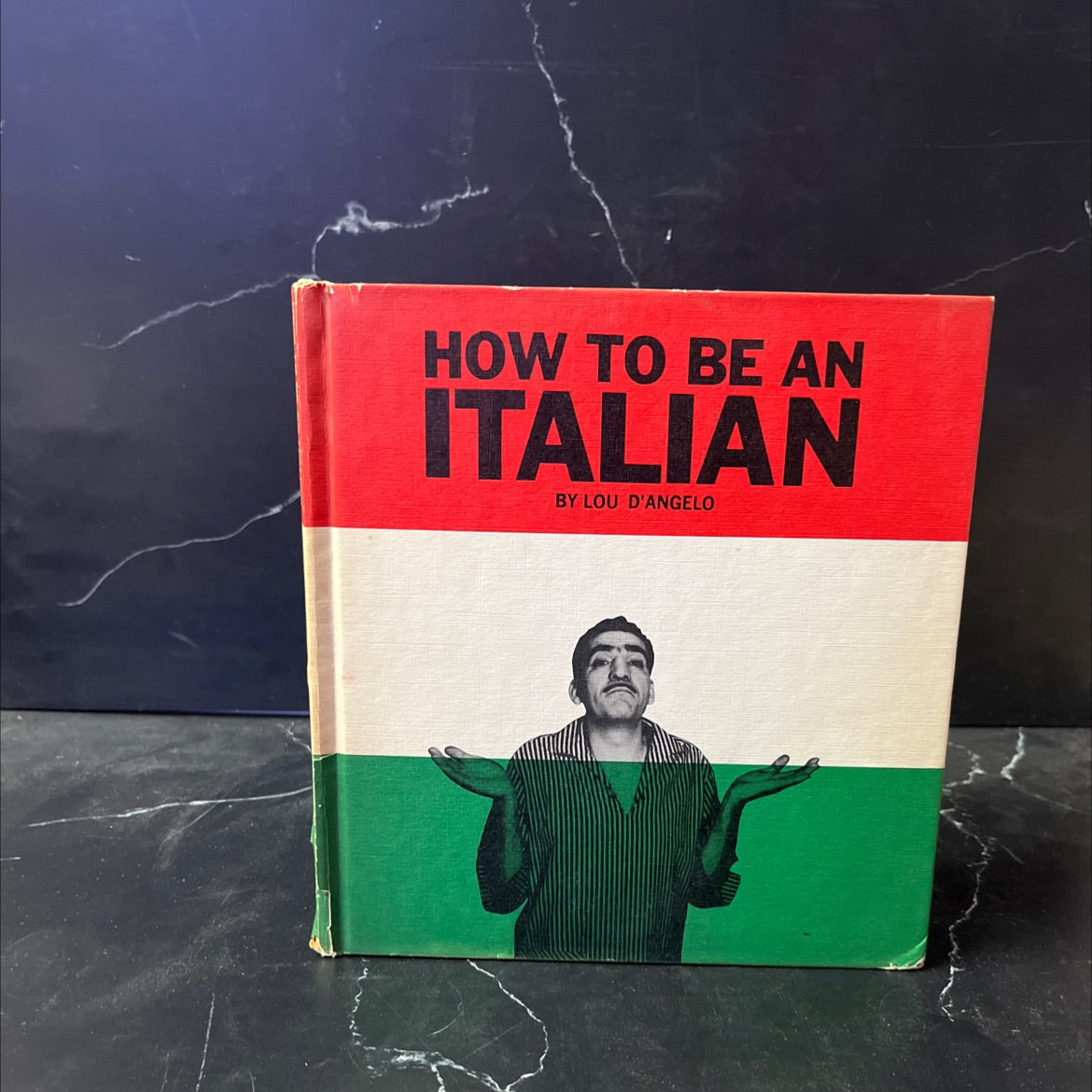 how to be an italian book, by lou d'angelo, 1968 Hardcover image 1