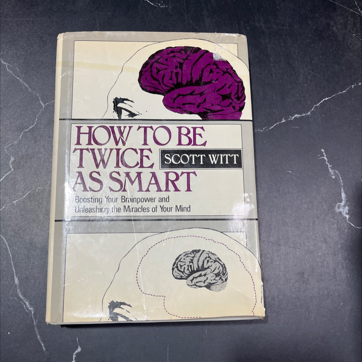 how to be twice as smart book, by scott witt, 1983 Hardcover image 1
