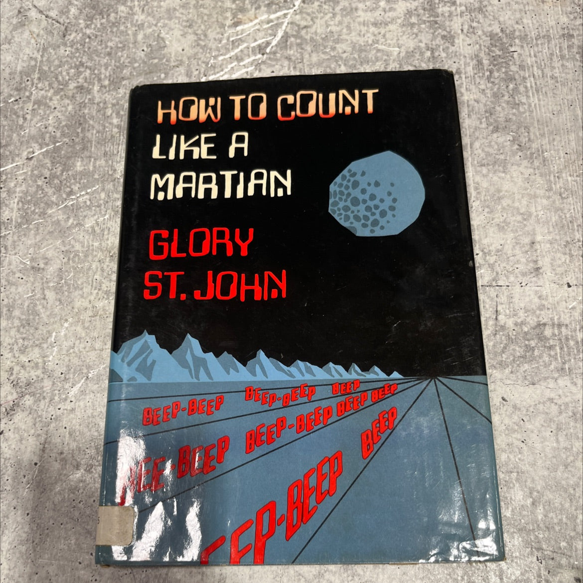 how to count like a martian book, by glory st. john, 1975 Hardcover image 1