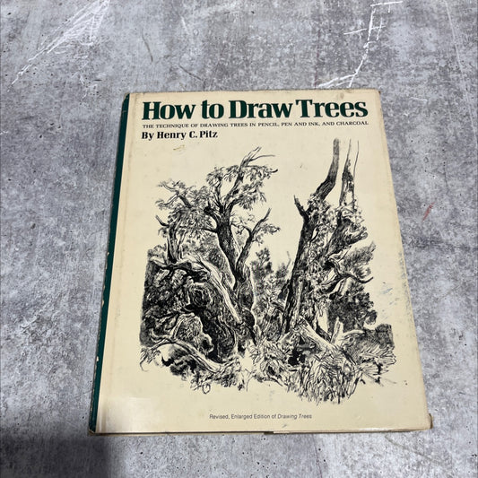 how to draw trees book, by Henry C. Pitz, 1972 Hardcover image 1