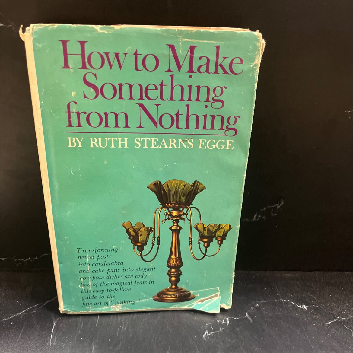 how to make something from nothing book, by ruth stearns egge, 1968 Hardcover image 1