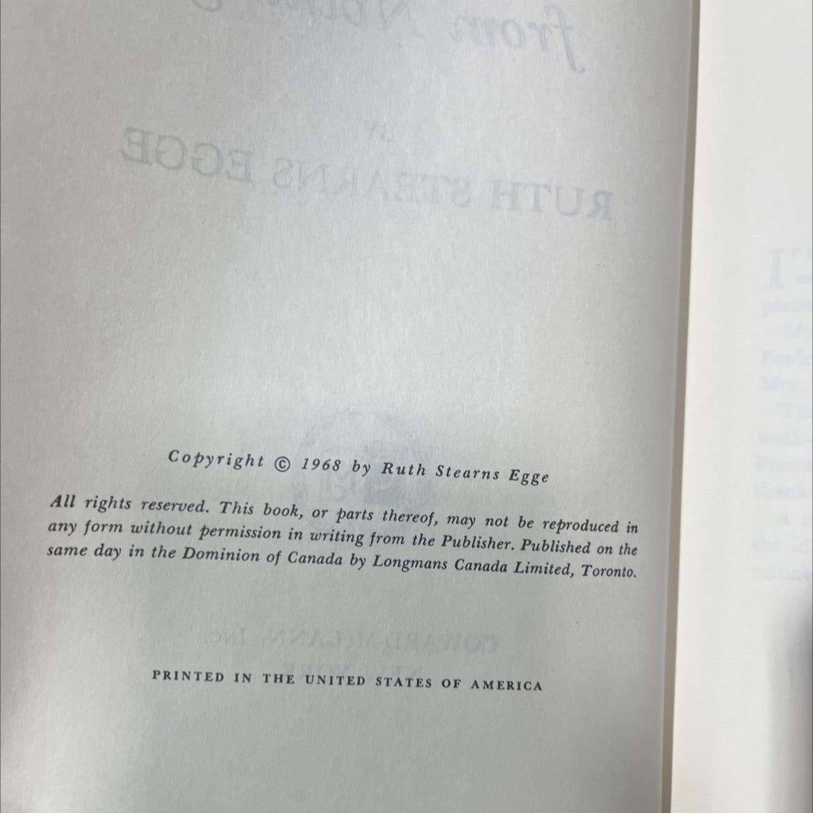 how to make something from nothing book, by ruth stearns egge, 1968 Hardcover image 3