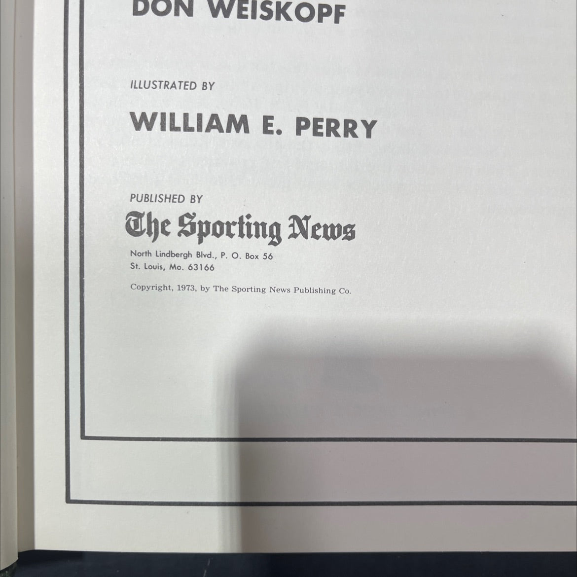 how to play baseball book, by don weiskopf, 1973 Hardcover image 3