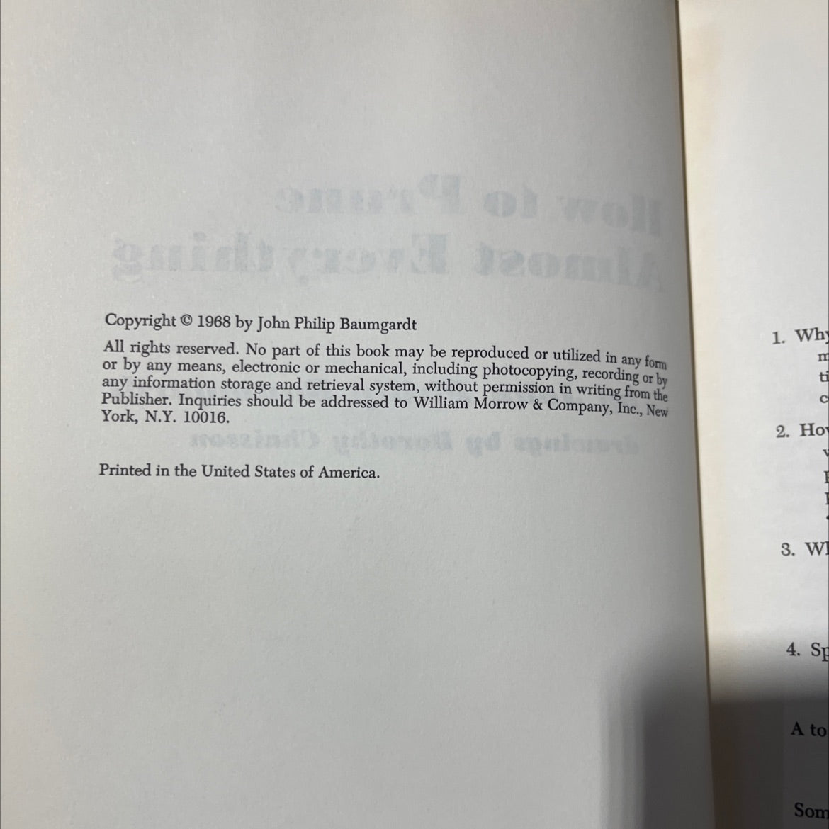 how to prune almost everything book, by john philip baumgardt, 1968 Hardcover image 3