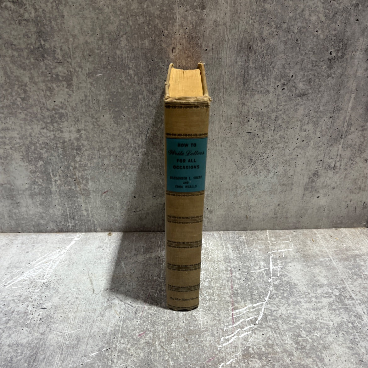 how to write letters for all occasions book, by alexander l. sheff, edna ingalls, 1942 Hardcover image 4