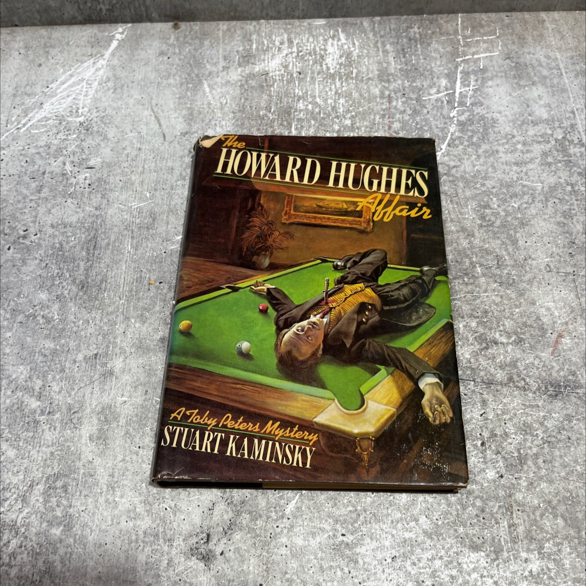 howard hughes affair book, by stuart m. kaminsky, 1979 Hardcover image 1