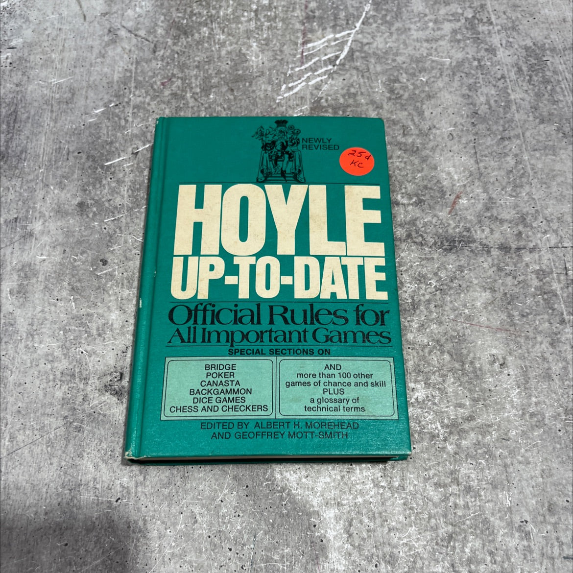 hoyle up-to-date book, by albert h. morehead and geoffrey mott-smith, 1970 Hardcover image 1