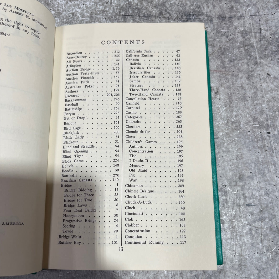 hoyle up-to-date book, by albert h. morehead and geoffrey mott-smith, 1970 Hardcover image 4