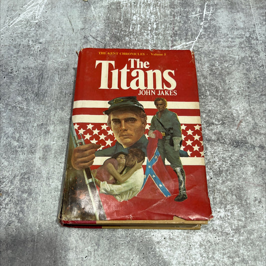 ht the titans book, by john jakes, 1976 Hardcover image 1