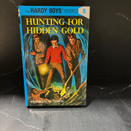 hunting for hidden gold book, by franklin w. dixon, 1991 Hardcover image 1