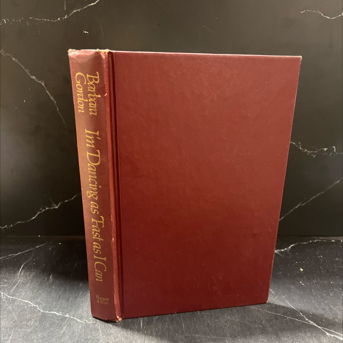i'm dancing as fast as i can book, by Barbara Gordon, 1979 Hardcover image 1