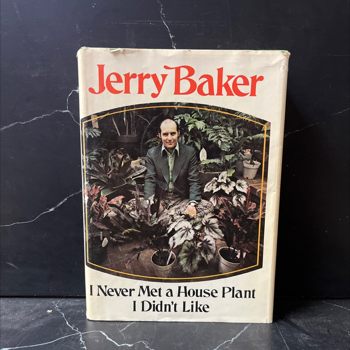 i never met a house plant i didn't like book, by Jerry Baker, 1974 Hardcover image 1