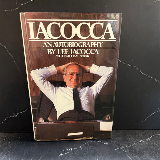 iacocca an autobiography book, by lee iacocca with william novak, 1984 Hardcover image 1