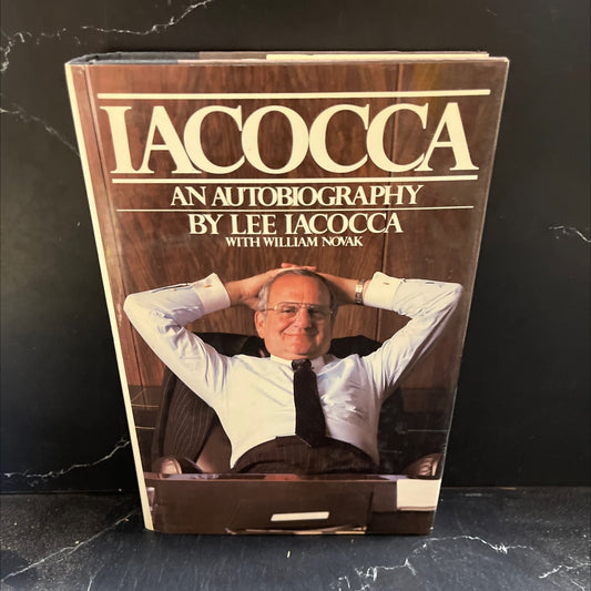 iacocca an autobiography book, by lee iacocca with william novak, 1984 Hardcover image 1