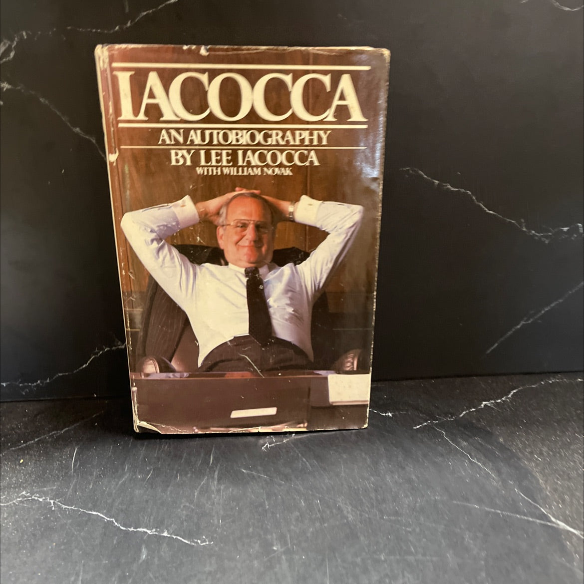 iacocca an autobiography book, by lee iacocca with william novak, 1984 Hardcover image 1