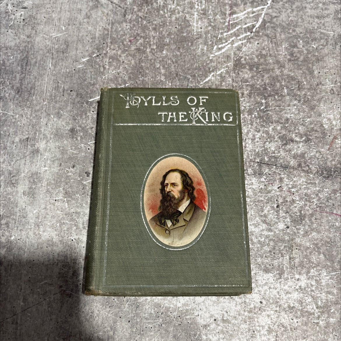 idyls of the king and other poems book, by alfred tennyson, unknown Hardcover image 1