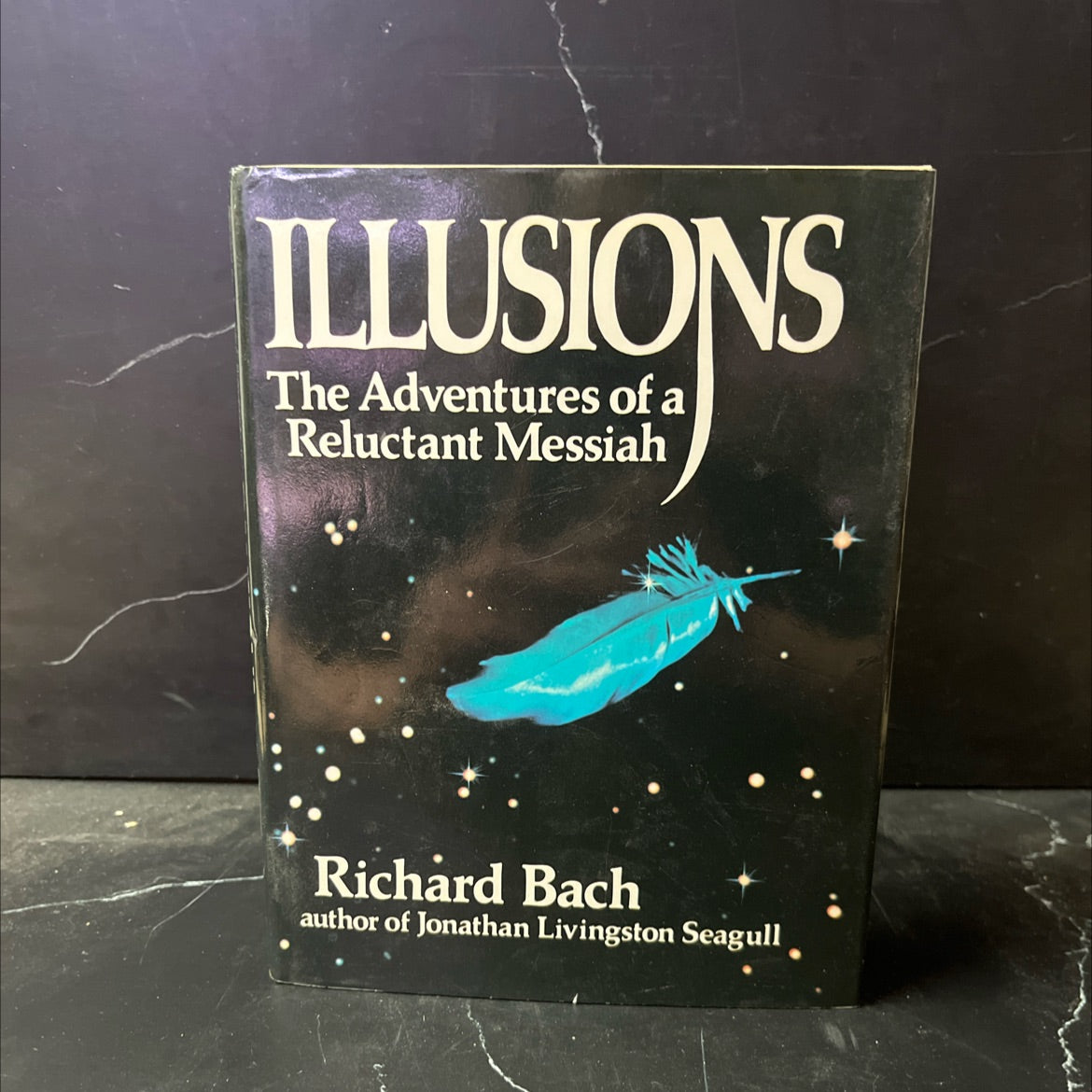 illusions the adventures of a reluctant messiah book, by Richard Bach, 1980 Hardcover image 1