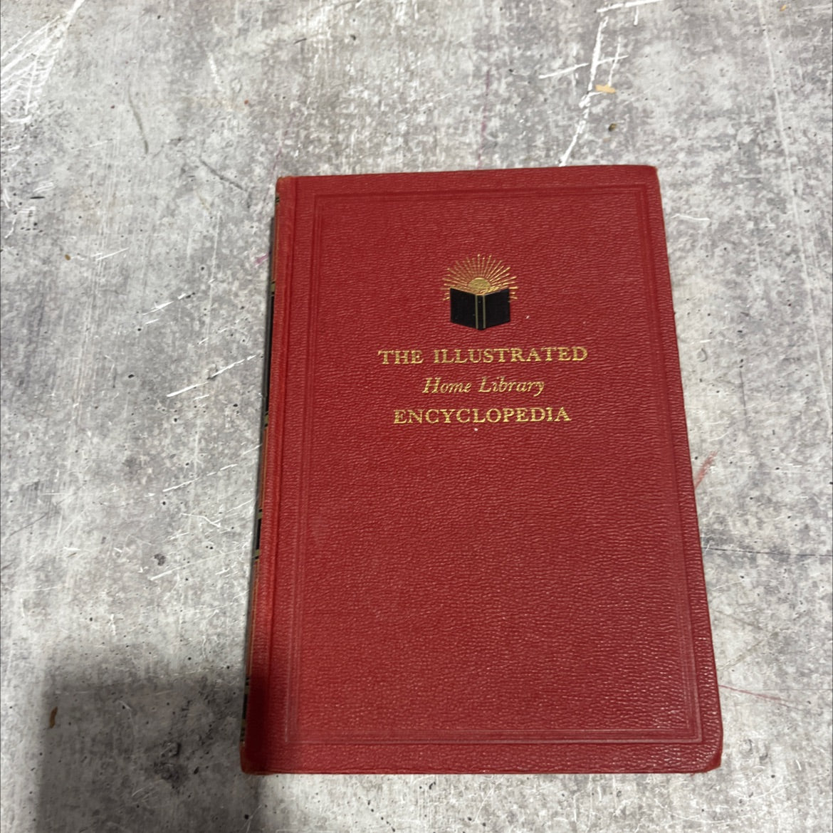 illustrated home library encyclopedia guild edition volume 4 volume bol-can book, by albert h. morehead, 1955 Hardcover image 1