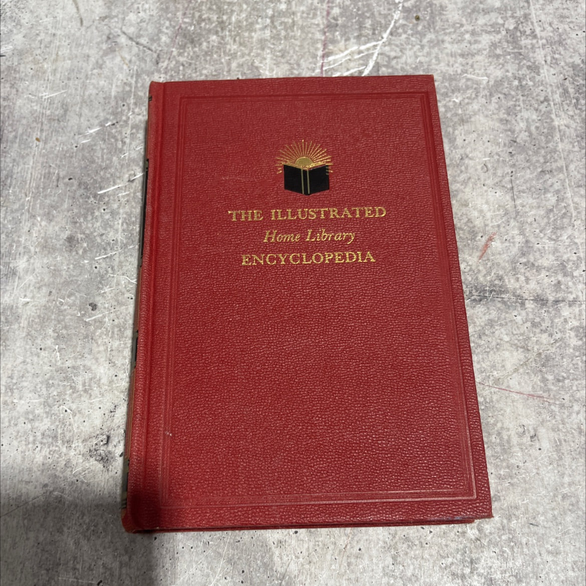illustrated home library encyclopedia guild edition volume 5 volume can-cli book, by national lexicographic board, 1956 image 1