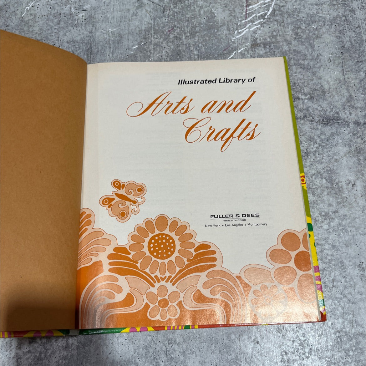 illustrated library of arts and crafts book, by full and dees, 1984 Hardcover image 2