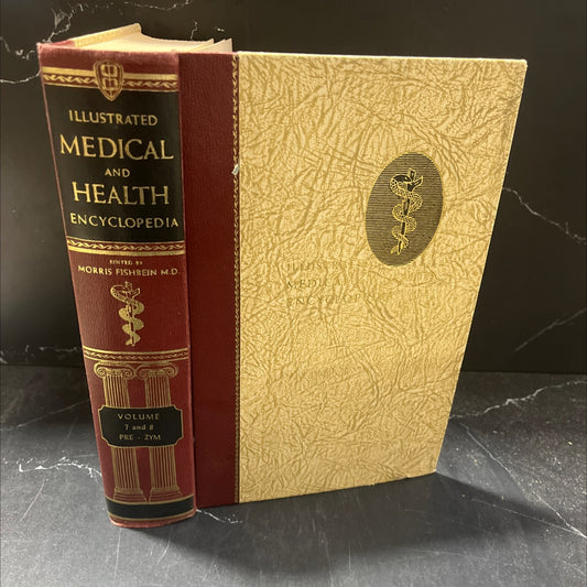 illustrated medical and health encyclopedia book, by morris fishbein, m.d., 1963 Hardcover image 1