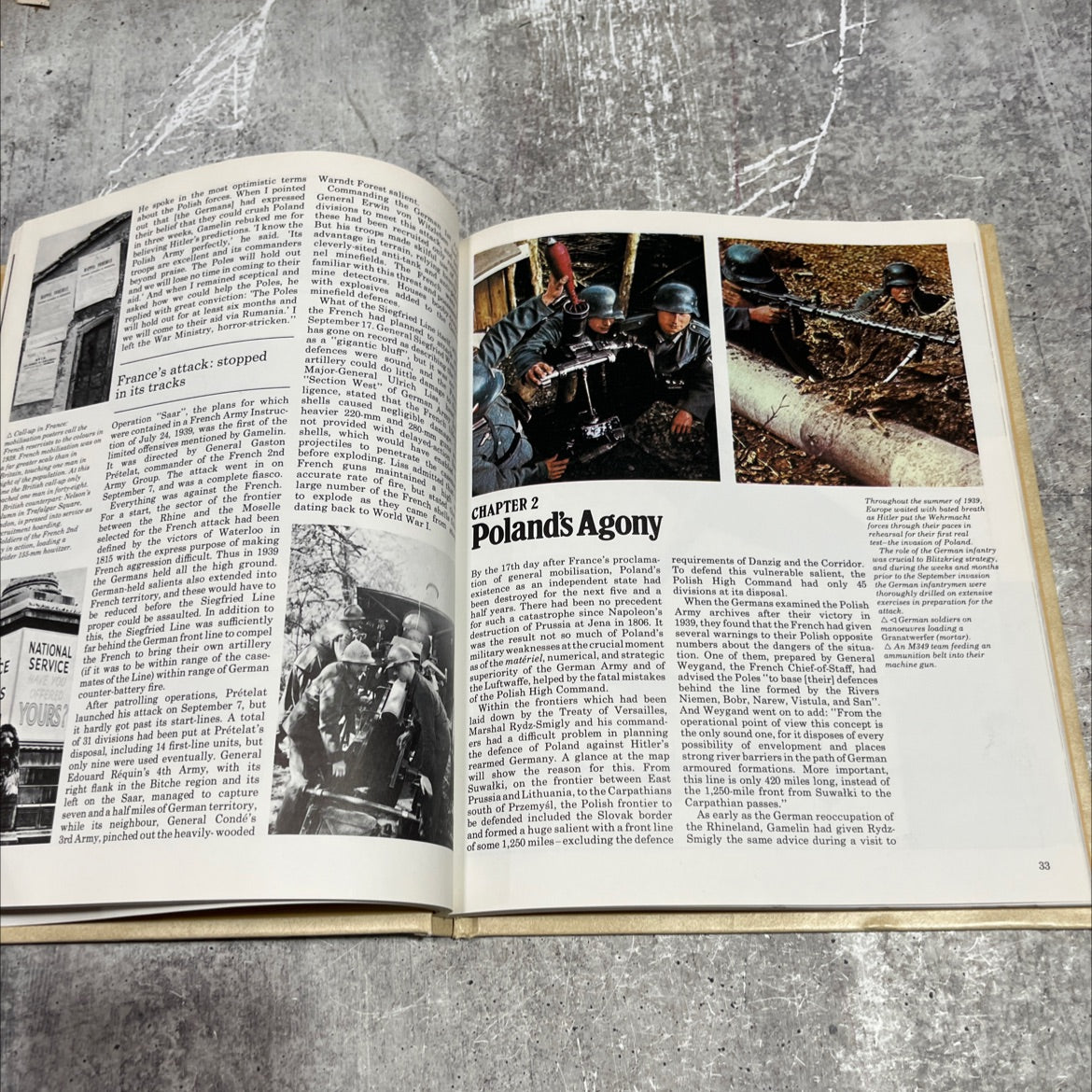 illustrated world war ii encyclopedia book, by Lieutenant Colonel Eddy Bauer, 1978 Hardcover image 4