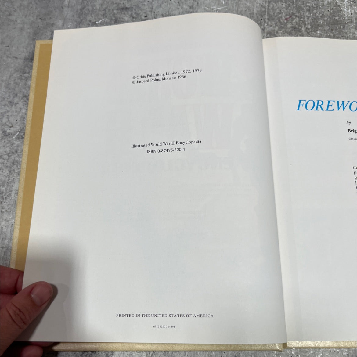 illustrated world war ii encyclopedia book, by Lieutenant Colonel Eddy Bauer, 1978 Hardcover image 3