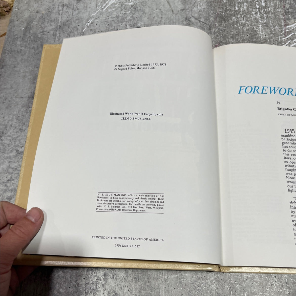 illustrated world war ii encyclopedia book, by Lieutenant Colonel Eddy Bauer, 1978 Hardcover image 3