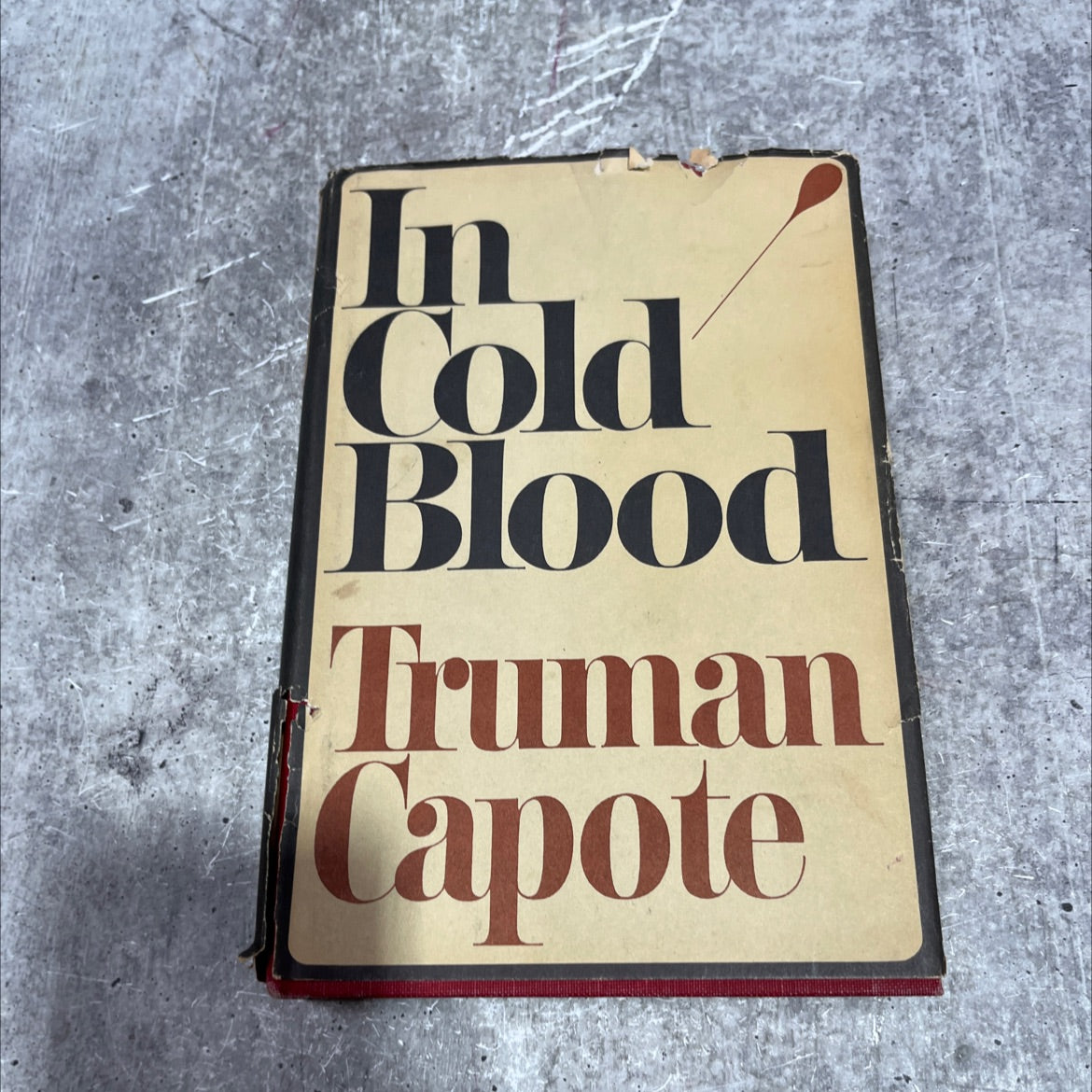 in cold blood book, by truman capote, 1965 Hardcover image 1