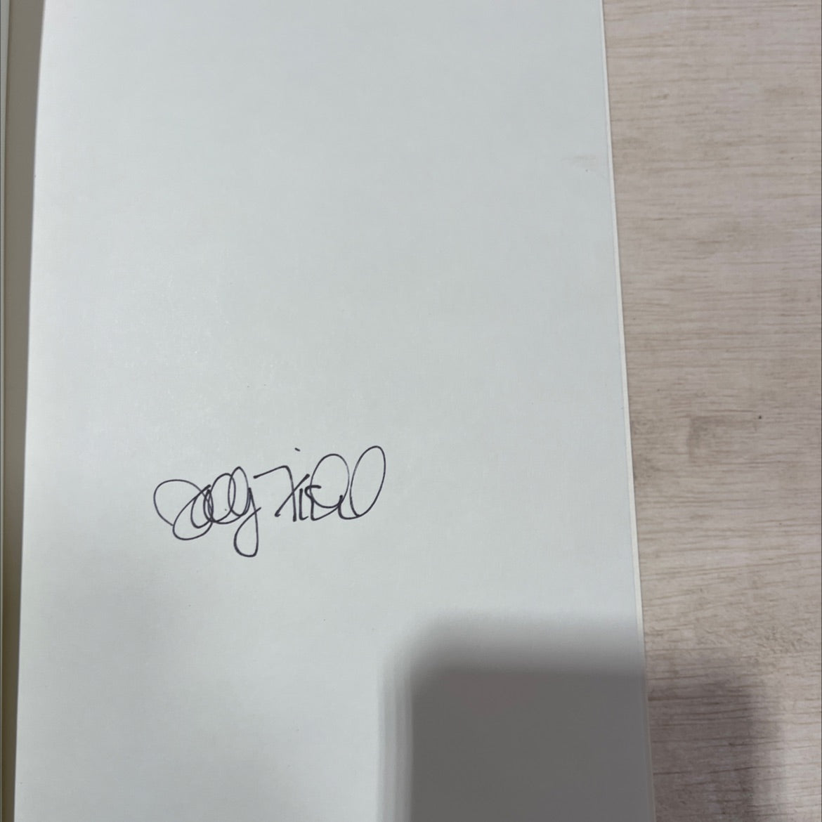 SIGNED in pieces book, by sally field, 2018 Hardcover, First Edition image 4