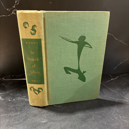 in search of adam book, by herbert wendt, 1956 Hardcover, Vintage image 1
