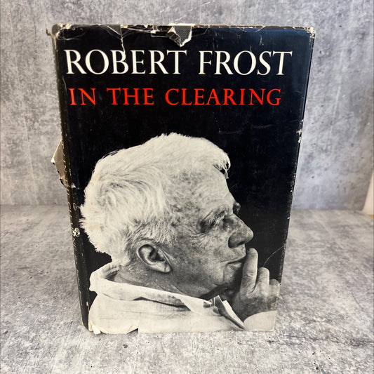 in the clearing book, by robert frost, 1964 Hardcover, Vintage image 1
