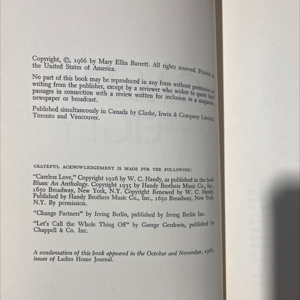 inc. castle ugly book, by mary ellin barrett, 1966 Hardcover image 3