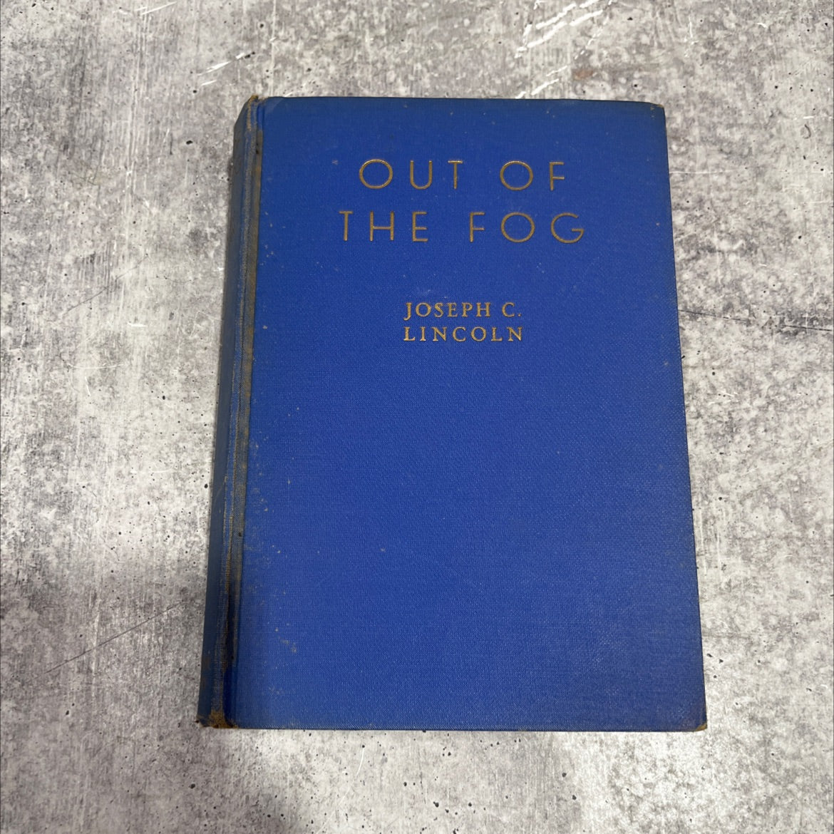 incoln wster out of the fog book, by joseph c. lincoln, 1940 Hardcover image 1