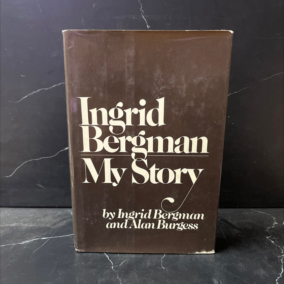 ingrid bergman, my story book, by ingrid bergman and alan burgess, 1980 Hardcover image 1