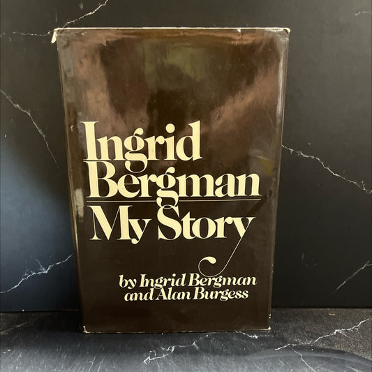 ingrid bergman my story book, by ingrid bergman and alan burgess, 1980 Hardcover image 1