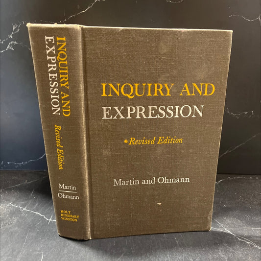 inquiry holt, rinehart and winston new york-chicago-san francisco-toronto and a college reader expression revised image 1