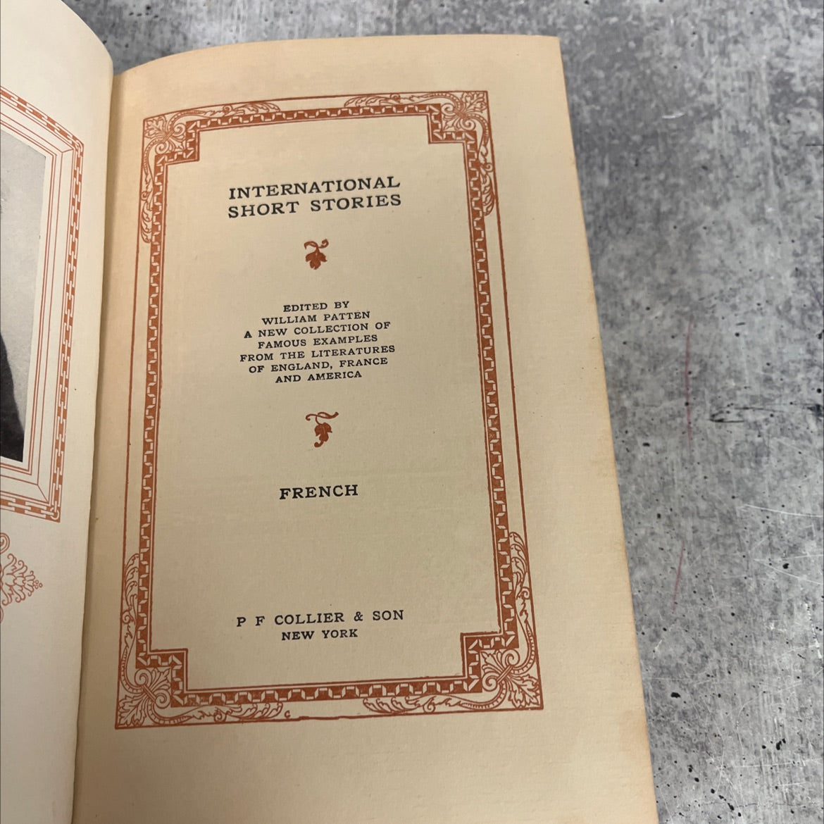 international short stories edited by william patten book, by william patten, 1910 Hardcover image 2