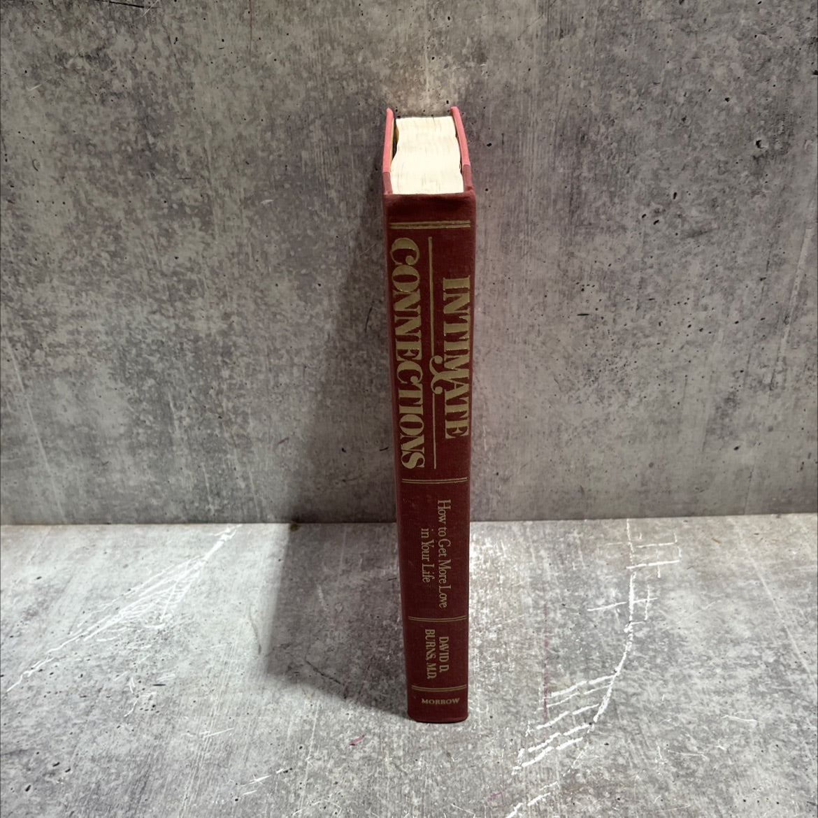 intimate connections book, by David D. Burns, M.D., 1985 Hardcover image 4