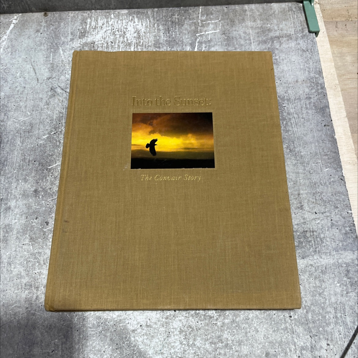 into the sunset: the convair story book, by Bill Yenne, 1996 Hardcover image 1