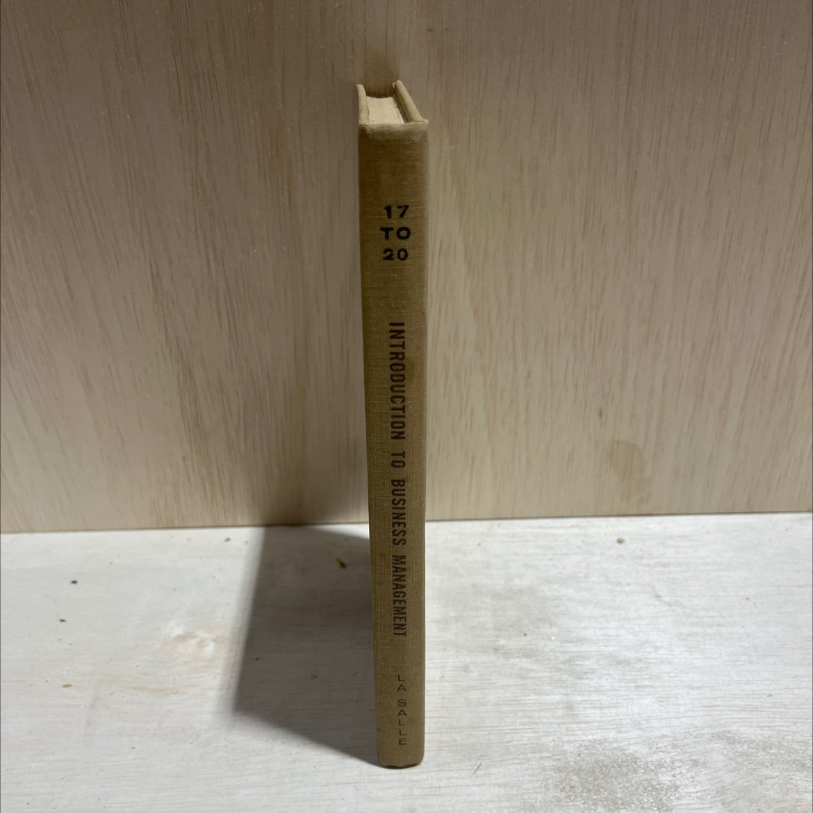 introduction to business management manuals 17 to 20 book, by unknown, 1963 Hardcover image 4
