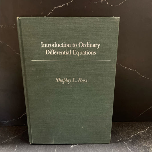 introduction to ordinary differential equations book, by shepley l. ross, 1966 Hardcover image 1