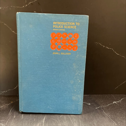 introduction to police science book, by john l. sullivan, 1971 Hardcover image 1