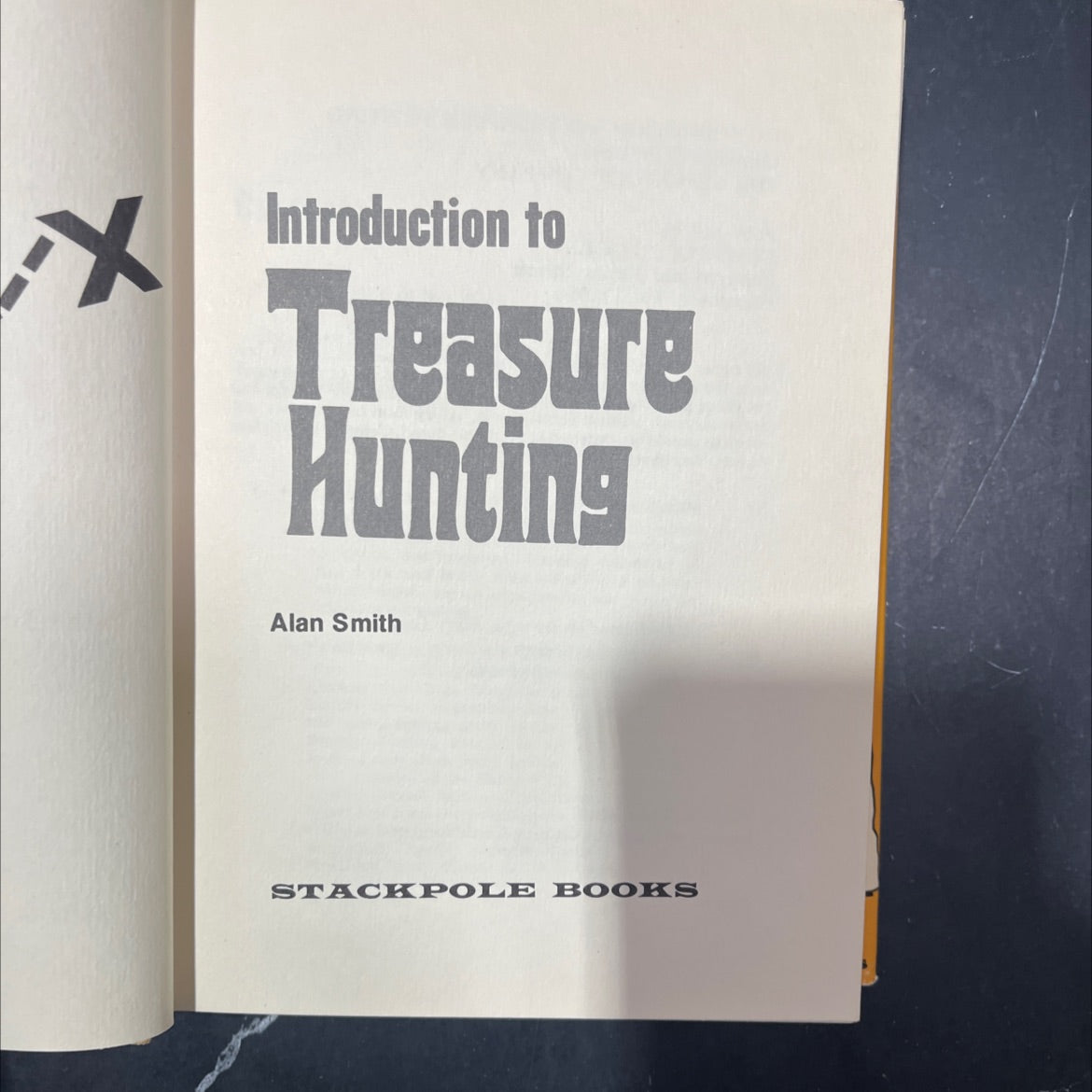 introduction to treasure hunting book, by alan smith, 1971 Hardcover image 2