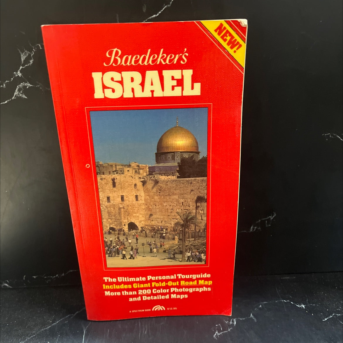 israel book, by lilian levril baedeker, 1970 Hardcover image 1