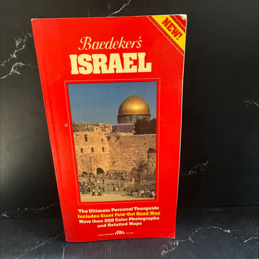 israel book, by lilian levril baedeker, 1970 Hardcover image 1