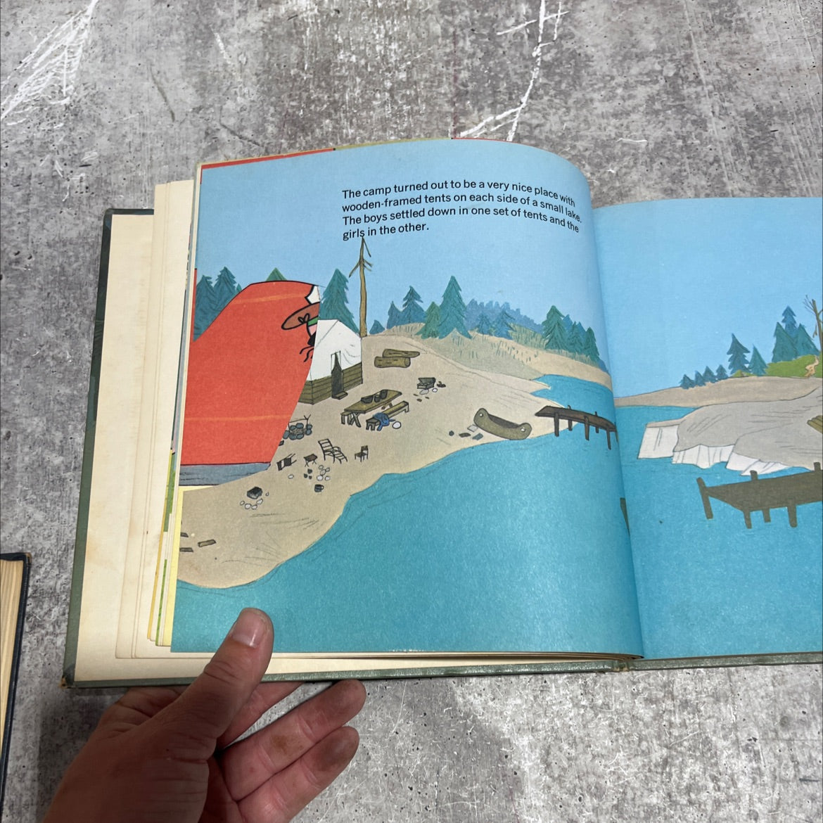 it was a short summer charlie brown book, by charles m. schulz, 1970 Hardcover image 4