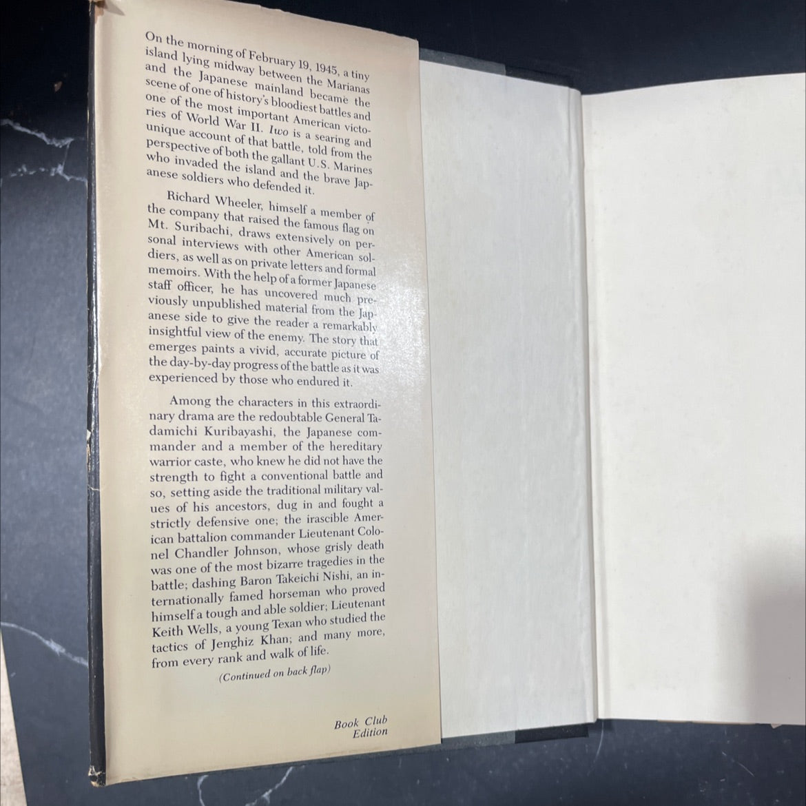iwo book, by Richard Wheeler, 1980 Hardcover image 4