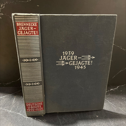 jäger gejagte! deutsche u-boote 1939-45 book, by jochen brennecke, 1956 Hardcover image 1